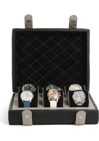 Gerçek Deri Saat Kutusu Çoklu Saat Kutusu Watch Box 6lı Saat Kutusu