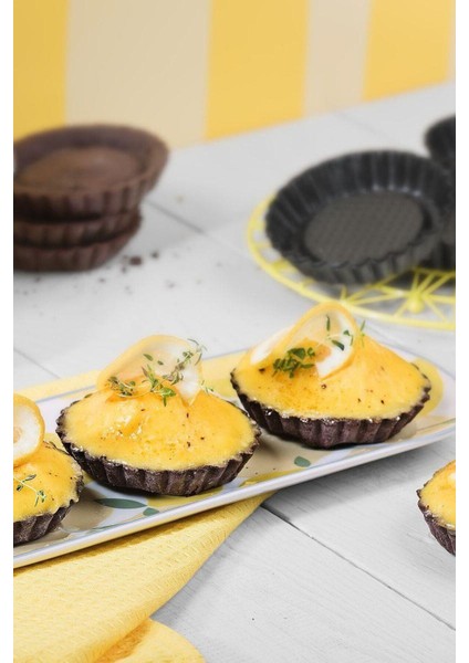 Patisserie Tart Kalıbı Seti 6'lı 10 cm