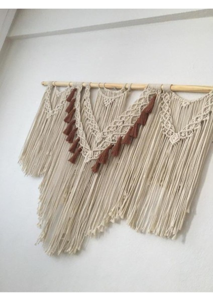 Makrome El Işi Duvar Süsü Büyük Boy fiyatları