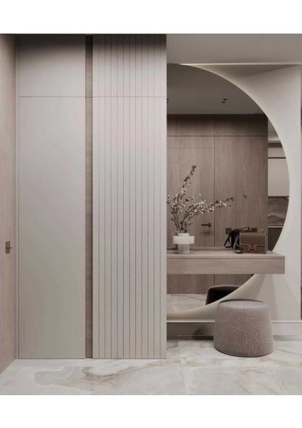 Antalya Yıldız Duvar Lambri Profili Lb 3786 Duvar Paneli Soft Touch Beyaz