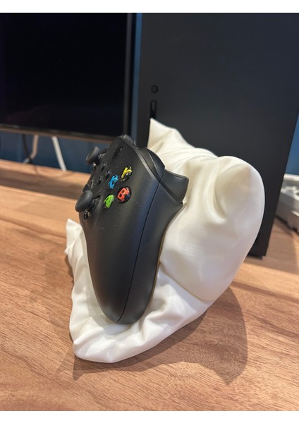 Xbox 3D Baskı Yastık Standı – Konforlu Oyun Aksesuarı - Beyaz indirimleri