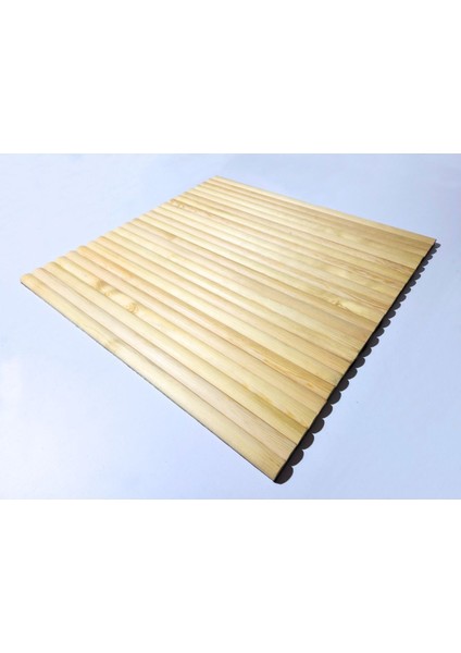 Dekoratif Ahşap Duvar Paneli Balıksırtı Çıta Duvar Paneli Mobilya Kaplama Ahşap Kaplama 60X60 cm