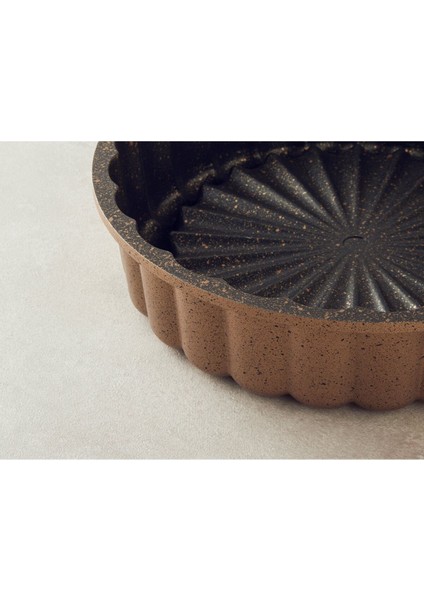 Patisserie Lena Alüminyum Döküm Kek Kalıbı Gold modelleri