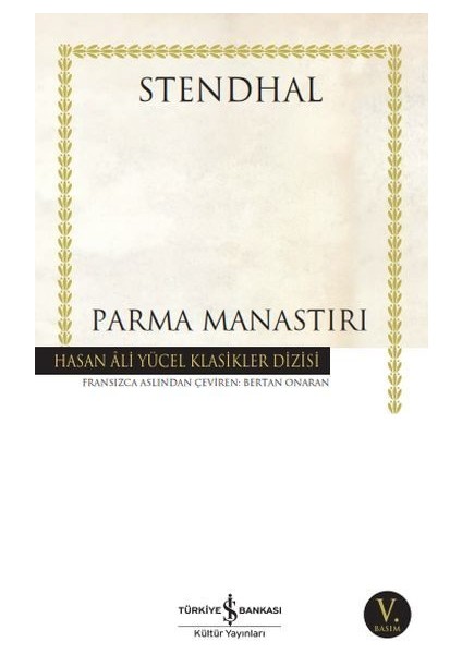 Parma Manastırı - Hasan Ali Yücel Klasikleri
