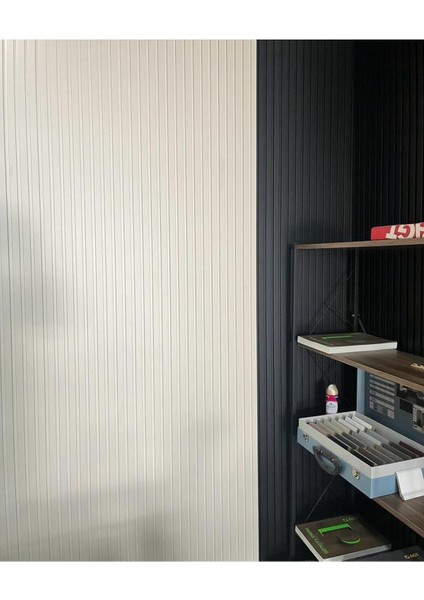 Akyürek Lb 3771 Model Bianco Renk ( Beyaz -Kırık Beyaz Arası ) Duvar Kaplamma Panel Lambri modelleri