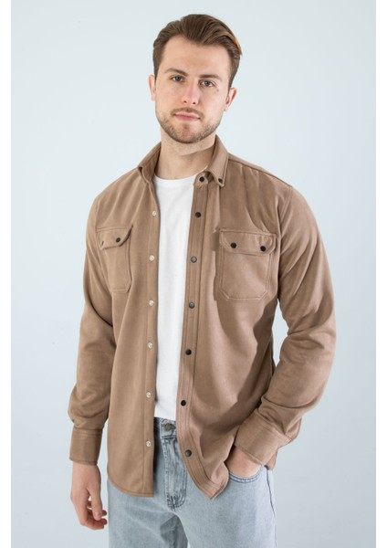 Erkek Süet Baharlık Ceket