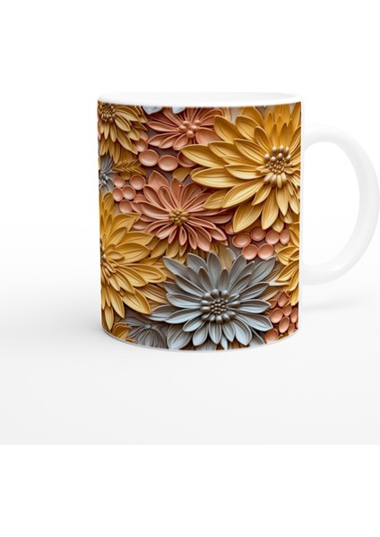 Altın Çiçek Tarlası Kupa Bardak modelleri