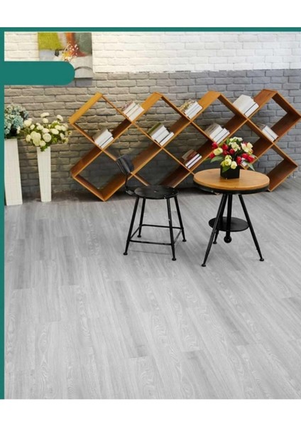 1 M2 Yapışkanlı Gri Ahşap Esnek Zemin Yer Duvar Döşeme Parkesi NWYP09GRI modelleri