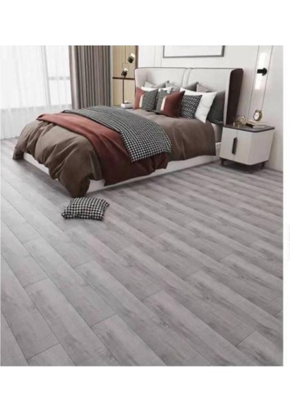 1 M2 Yapışkanlı Gri Ahşap Esnek Zemin Yer Duvar Döşeme Parkesi NWYP09GRI indirimleri