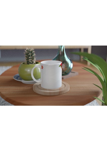 Renkli Çiçek Bahçesi Temalı Kupa Bardak fırsatları