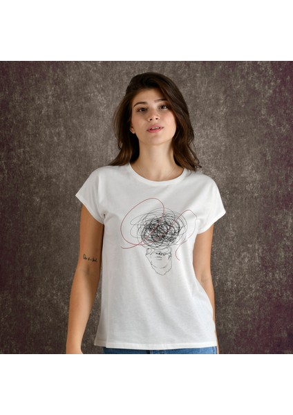 Overthinking Kadın Baskılıt-Shirt fiyatları