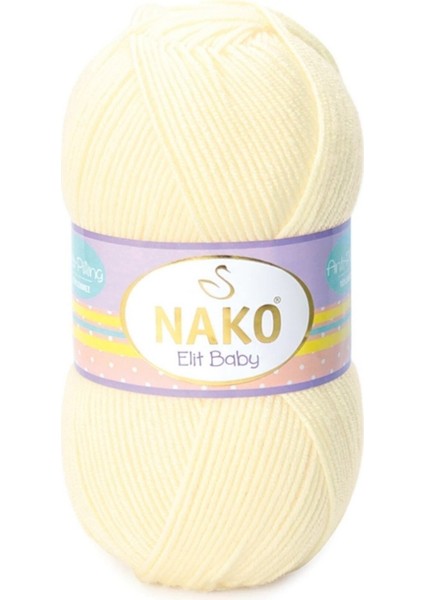 Elit Baby Anti Pilling Tüylenmeyen Bebek ipi 2378 Vanilya