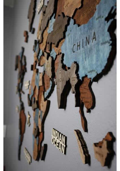 Shade Ahşap Dünya Haritası indirimleri