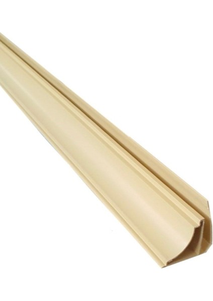 Plastik Süslü Köşebent Köşe Profili -Sarı (2.90 Metre x 5 Adet ) (14,5 Metre)