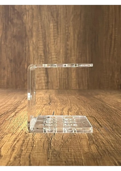 Şeffaf 8'li Kan Alma Tüp Standı Tüp Sporu (16 * 100MM Için Uyumlu)(Vida Delikli) modelleri
