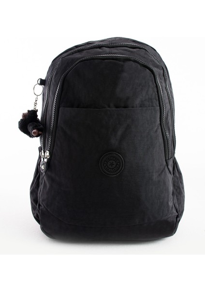 Krinkıl Suya Dayanıklı Büyük Boy Siyah Klinkır Sırt Çantası Seyahat Okul Çanta 14 Lise fiyatları