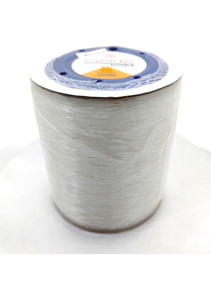 08MM - 1mm Şeffaf Esnek Misina Ip ( 1000 Metre )