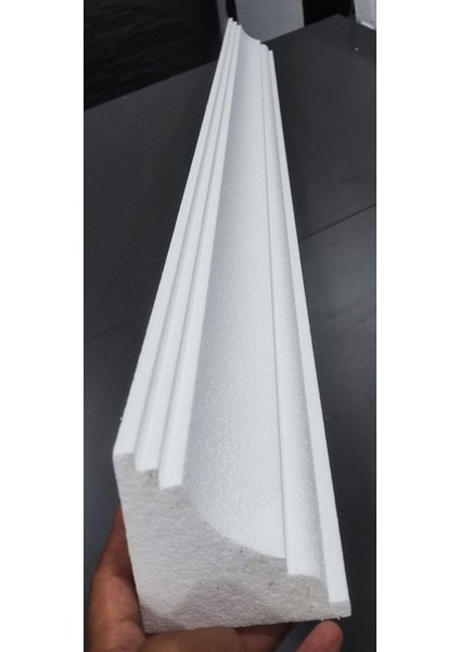 Hazır Korniş Önü Strafor Kartonpiyer Klk-1 10*10CM 1 Adet (2 Metre)