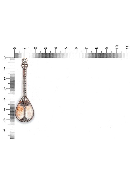 Müzik Aleti Figürü Ile Ilgili Metal Aksesuarlar ve Kolye Uçları