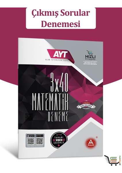 3X40 Ayt Matematik Çıkmış Sorular Denemesi