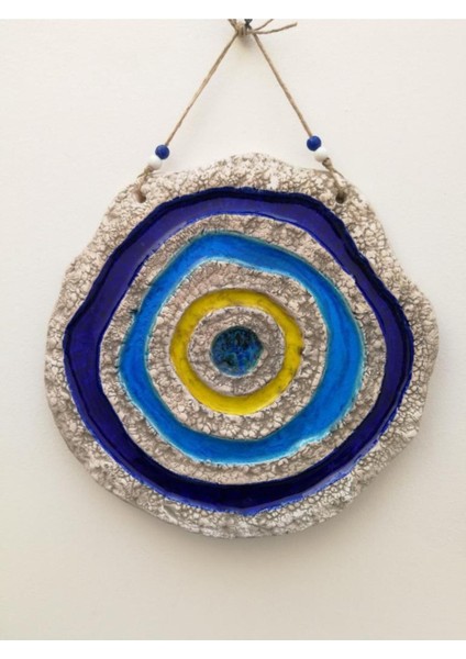 Seramik Nazar Boncuğu Dekoratif Duvar Süsü Nazarlık fiyatları