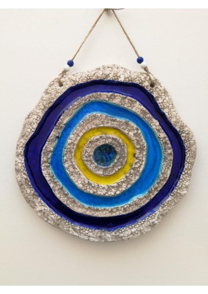 Seramik Nazar Boncuğu Dekoratif Duvar Süsü Nazarlık indirimleri