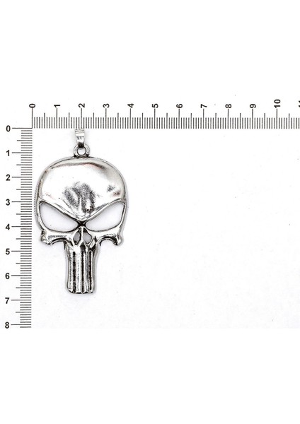 Kuru Kafa Figürü Ile Ilgili Metal Aksesuarlar ve Kolye Uçları