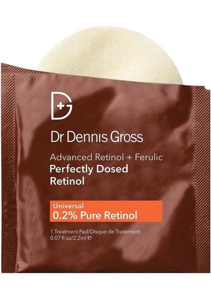 Gelişmiş Retinol + Ferulic %0,2 Mükemmel Dozajlı Pedler