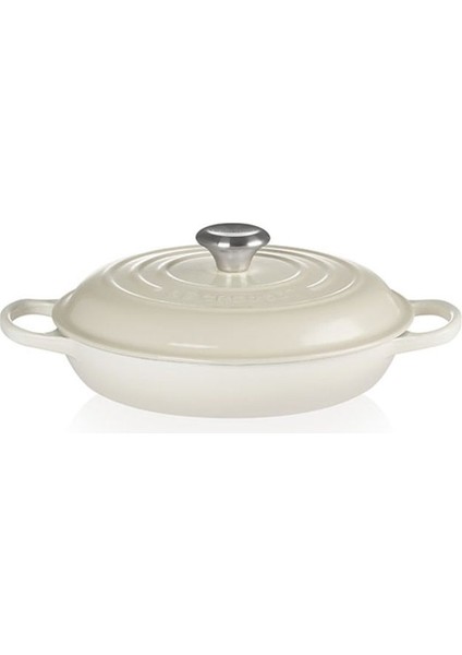 26 cm Braiser - Efsanevi Döküm Tava, Şık ve Çok Yönlü Pişirme Deneyimi