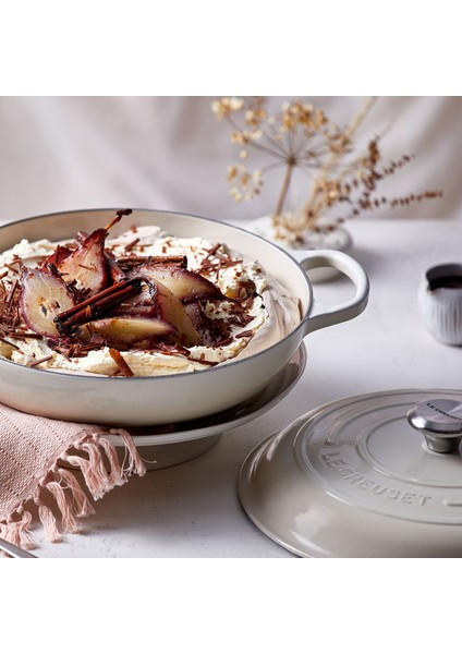 26 cm Braiser - Efsanevi Döküm Tava, Şık ve Çok Yönlü Pişirme Deneyimi fiyatları