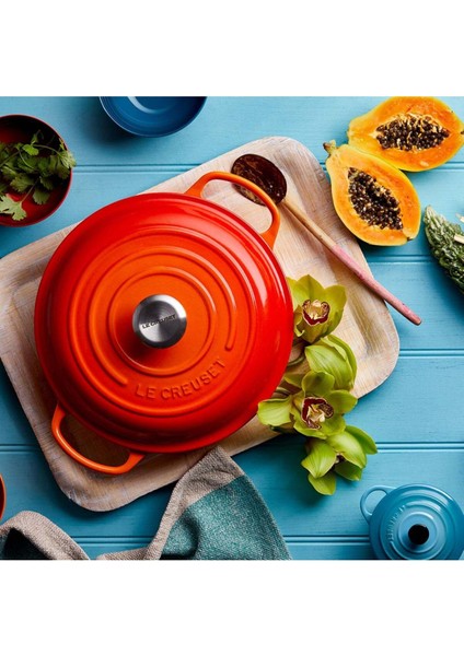 Kırmızı Braiser Tava 26 Cm, Ikonik Fransız Güveç Tavası fiyatları