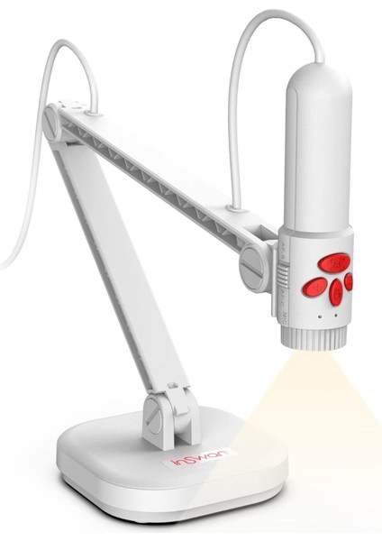 El Tipi Belge Tarayıcı, USB Belge Kamerası/görselleştirici, LED Işık, Otomatik Odaklama