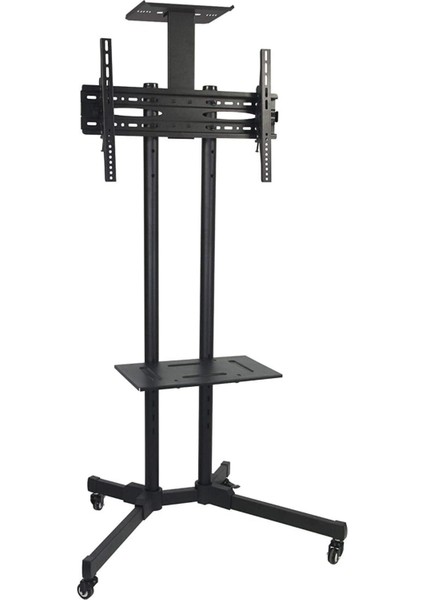 Alpha Tv Zemin Standı, 26-70 Inç Lcd/led Tv’ler Için, Yükseklik Ayarlanabilir ve Kablo Yönetimli