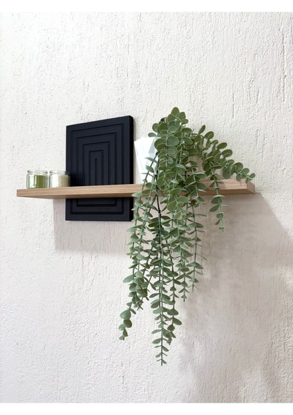 Tasarım Demonte Dekoratif Duvar Rafı - Siyah modelleri