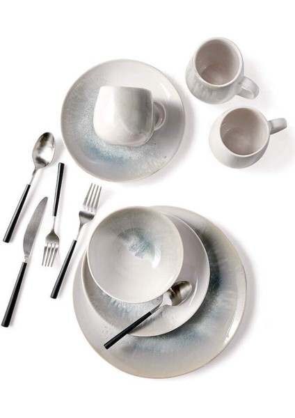 Ora Stoneware 16 Parça Yemek Takımı