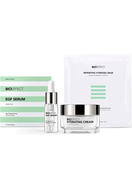Ikon Seti, Egf Serum, Nemlendirici Krem & Hidrojel Maske