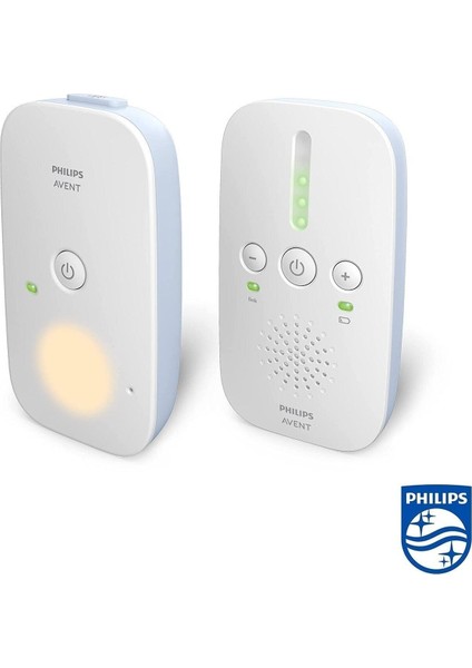 Avent Dect Bebek Monitörü Akıllı Eco Modu, Özel Bağlantı Ekstra Uzun Menzil