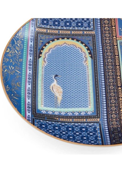 Sara Miller Hindistan Tatlı Tabakları, 4'lü Set