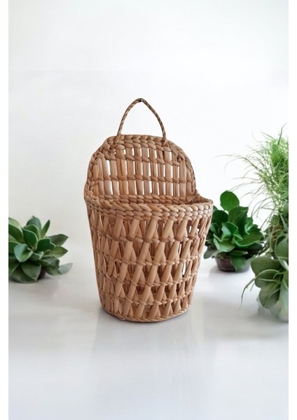 Hasır Yuvarlak Dekoratif Gazetelik Çiçeklik Raf fiyatları