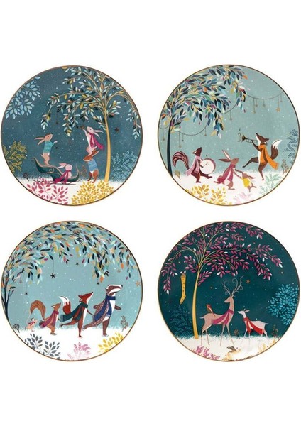 Woodland Tales Pasta Tabakları, 4'lü Set