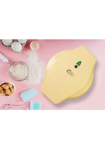 Mini Kurabiye Makinesi Hayvan Motifli, Mini Waffle Kalıbı, Pişirme Göstergeli ve Yapışmaz Kaplamalı fiyatları