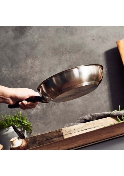 Pesaro Kızartma Tavası, 2'li Set, Yapışmaz Kaplama, Paslanmaz Çelik, Indüksiyon Uyumlu fiyatları