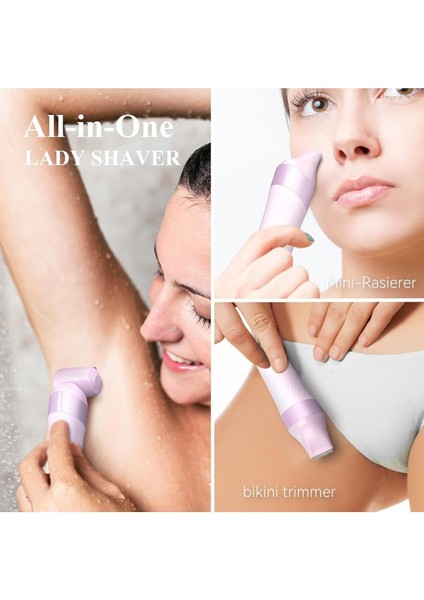 Ladyshaver Kadın Tıraş Makinesi, Elektrikli Kit, LED Işıklı, Bikini Tıraş Makinesi fiyatları