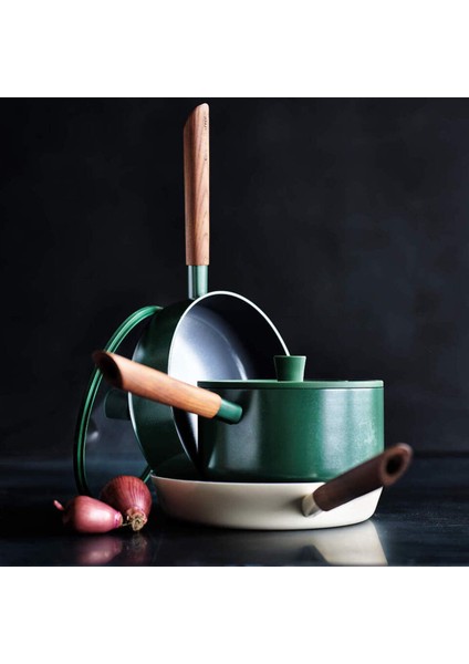 Yapışmaz Seramik Sote Tavası Kapaklı modelleri