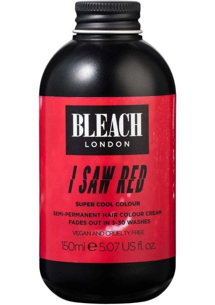 I Saw Red Super Cool Colour 150 ml Vegan, Geçici Kırmızı Saç Rengi