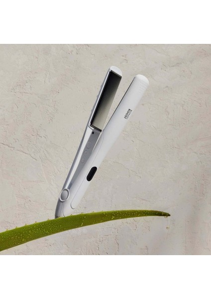 Aloe Flat Iron Aloe Enfüze Seramik Saç Düzleştirici, Parlaklık ve Kabarık Saç Kontrolü fiyatları