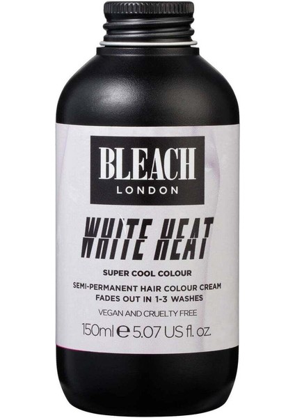 White Heat Super Cool Colour 150 ml Vegan Geçici Beyaz Saç Rengi