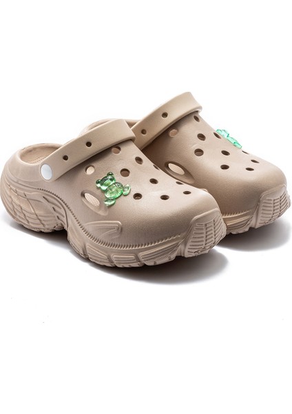 Sevilla Kadın Terlik Vizon-Yeşil 36/40