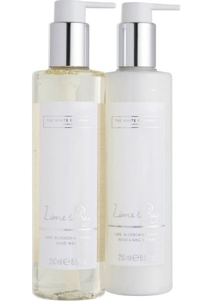 Lime & Bay El ve Tırnak Seti, El Sabunu ve Nemlendirici Krem (25 gr ml)