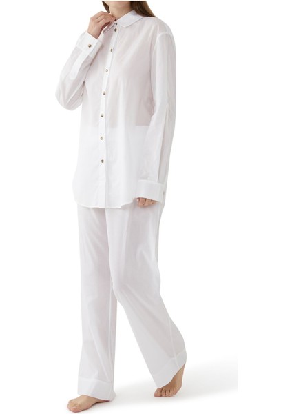 Kadın Pamuklu Pijama Gömleği fiyatları